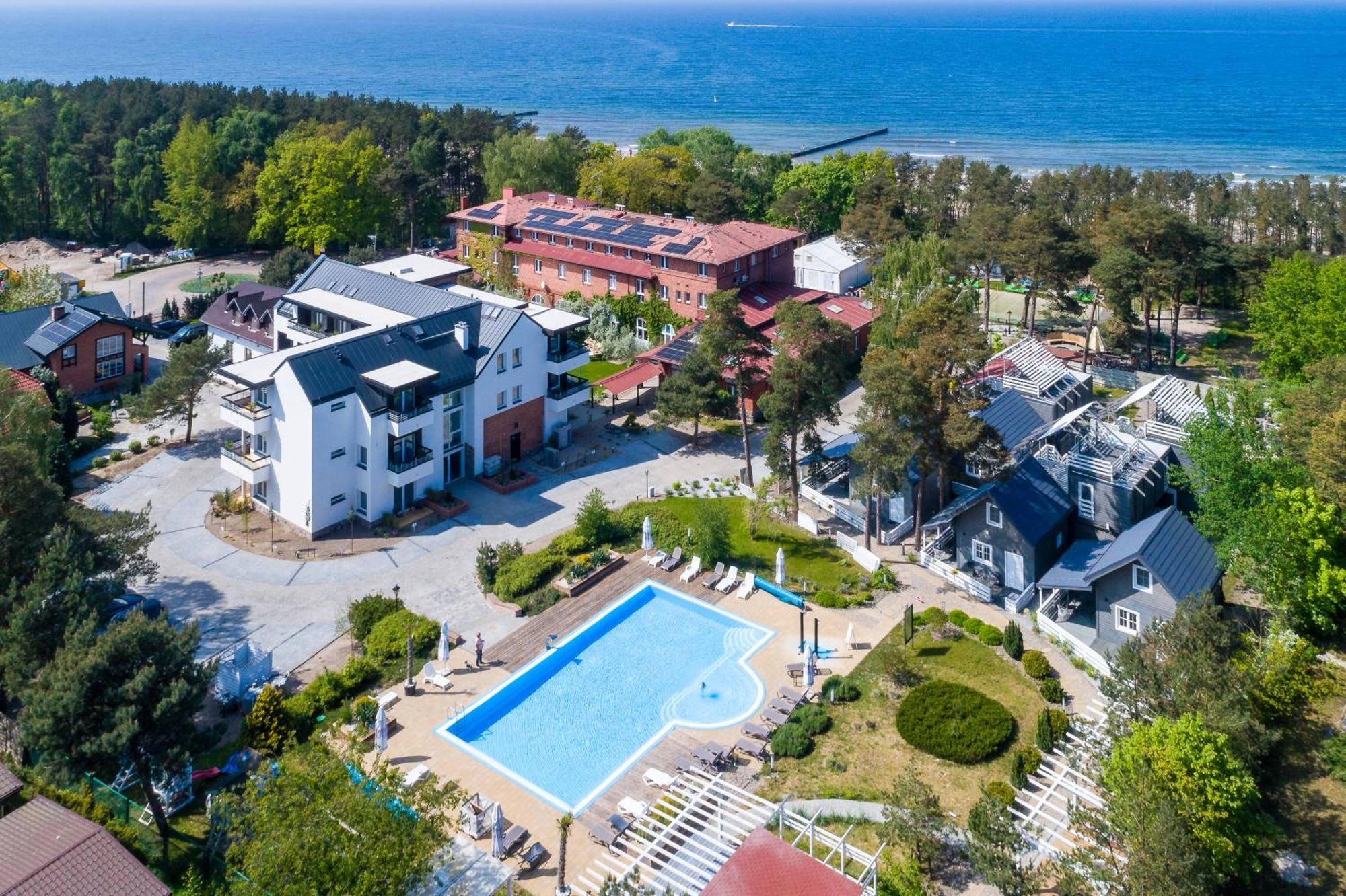 Apartamenty Przy Plazy Z Basenem Z Podgrzewana Woda I Mini Spa - Osrodek Kolonijno-Wczasowy Mewa Ниешорце Екстериор снимка